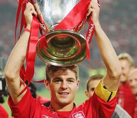 Steven Gerrard,Liverpool,UEFA Champions League,Barclays Premier League,