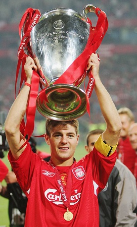 Steven Gerrard,Liverpool,UEFA Champions League,Barclays Premier League,