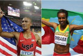 Ashton Eaton,Genzebe Dibaba,IAAF World Athlete of the Year,