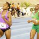 Merrecia James,Natoya Goule,Kenia Sinclair.Jamaica National Senior Championships,